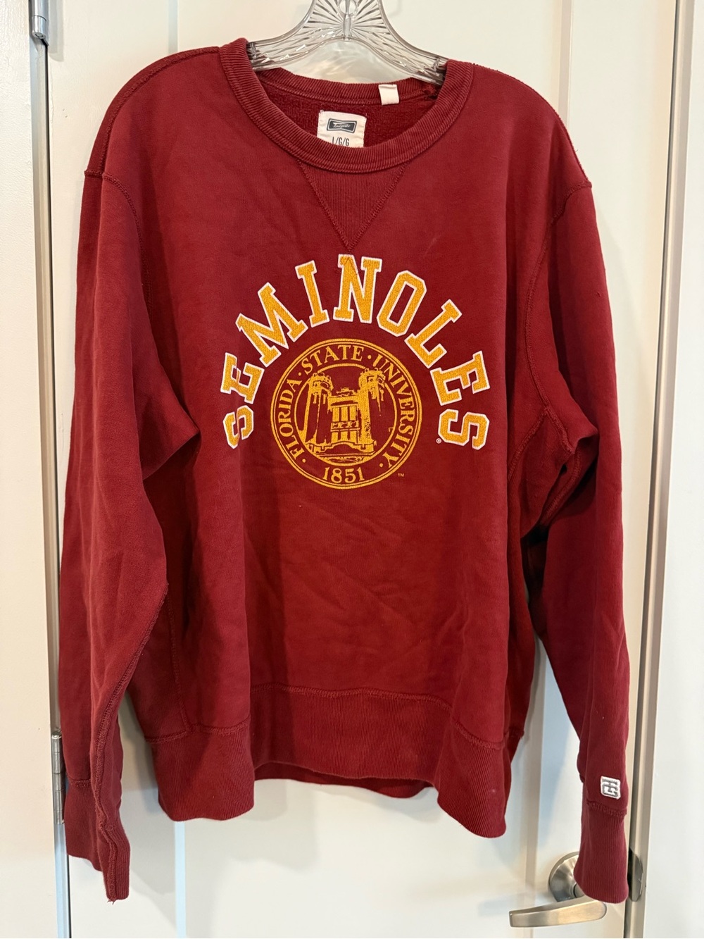 Florida State Seminoles FSU Maroon Crewneck by American Eagle Tailgate